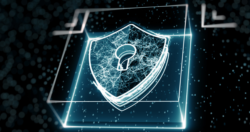 abstract-cyber-security-concept-shield-with-keyhole-icon-digital-data-background-1